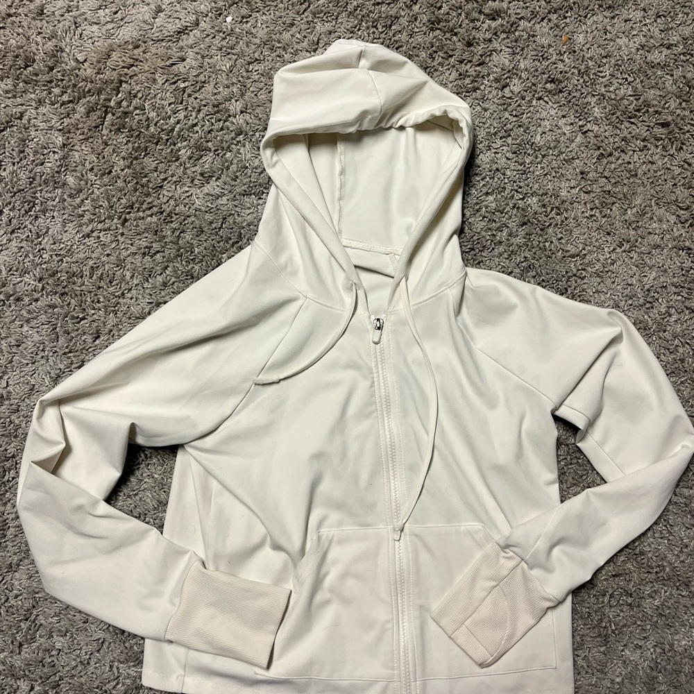 New Fabletics Zip up hooded jacket